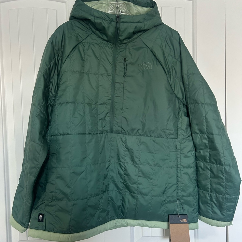 The North Face Green Hooded Jacket